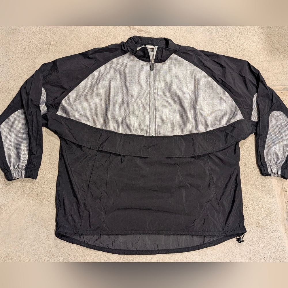 Vintage 90'S Nike Anorak Jacket with Back Logo - Picture 2 of 10